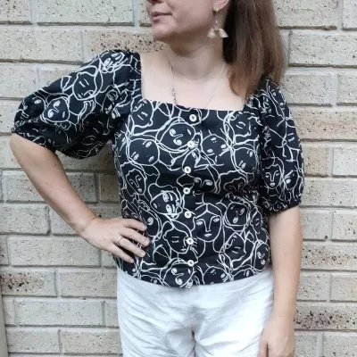 Crowded Faces crowded_faces_-_cotton_-_bellobornmade