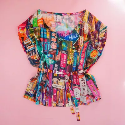 Nightlife Tokyo tokyo_-_viscose_-_gridfabrics